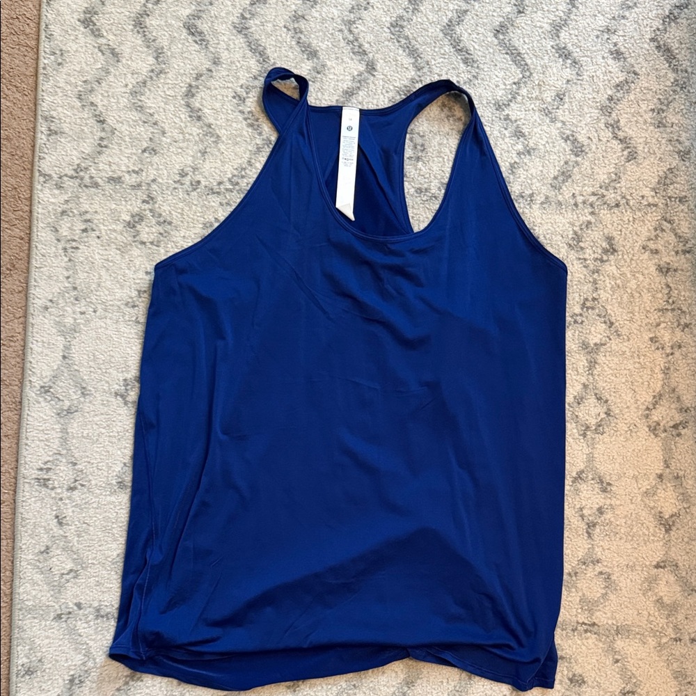 Lululemon Athletica Deep Blue Tank Top